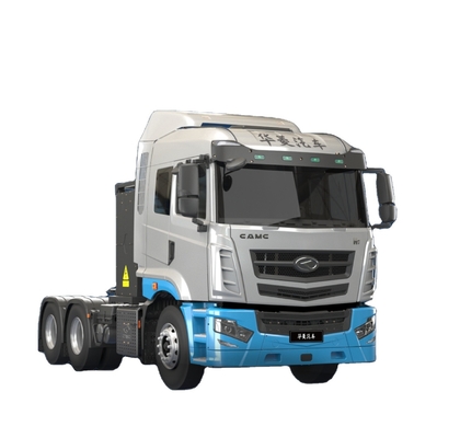 الصين جيلي، النسخة القياسية، CATL-282Kwh تبادل الطاقة، H7-6x4 الجرار الكهربائي النقي للنقل المينائي والتعدين