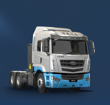 الصين جيلي، النسخة القياسية، CATL-282Kwh تبادل الطاقة، H7-6x4 الجرار الكهربائي النقي للنقل المينائي والتعدين