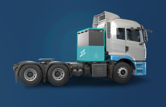 الصين جيلي، النسخة القياسية، CATL-282Kwh تبادل الطاقة، H7-6x4 الجرار الكهربائي النقي للنقل المينائي والتعدين