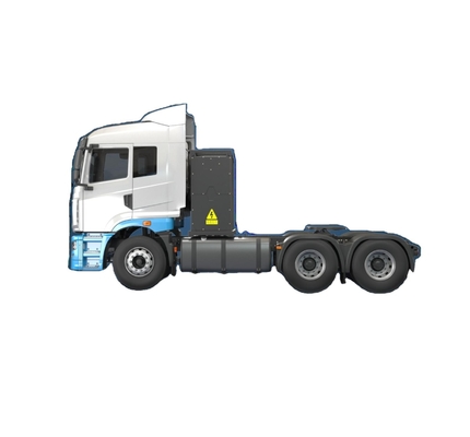 جيلي التجاري، إصدار H7 الثقيل، CATL-282Kwh تبادل الطاقة، 6x4 جرار كهربائي نقي للنقل الميناء والمنجم