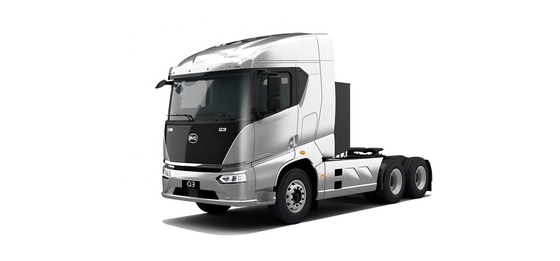 جرار BYD 6x4 الكهربائي النقي بنقل أوتوماتيكي (نسخة شحن 555 درجة)
