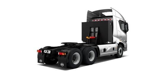 جرار BYD 6x4 الكهربائي النقي بنقل أوتوماتيكي (نسخة شحن 555 درجة)