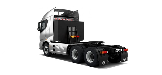جرار BYD 6x4 الكهربائي النقي بنقل أوتوماتيكي (نسخة شحن 555 درجة)