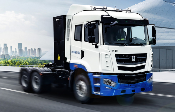 جيلي ريموت H7 كهربائية نقية 6x4 جرار خفيف الوزن 350 كيلوواط ساعة الكهرباء