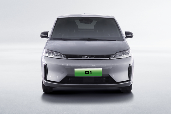 الصين صنعت 418 كيلومتر الباب المنزلق الجانبي BYD D1 سيارة سيدان كهربائية نقية مشتركة