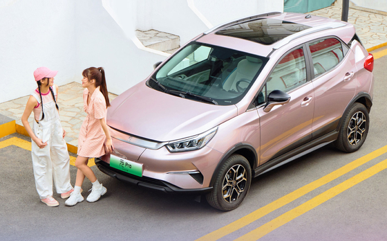 سعر جميل، مدى 401 كيلومتر، فاخرة BYD يوان برو سيارات الدفع الرباعي الصغيرة