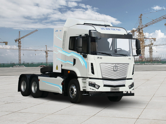 الصين ريموت، الإصدار القياسي H7، CATL423Kwh شحن، 6x4 الجرار الكهربائي النقي للنقل لمسافات قصيرة