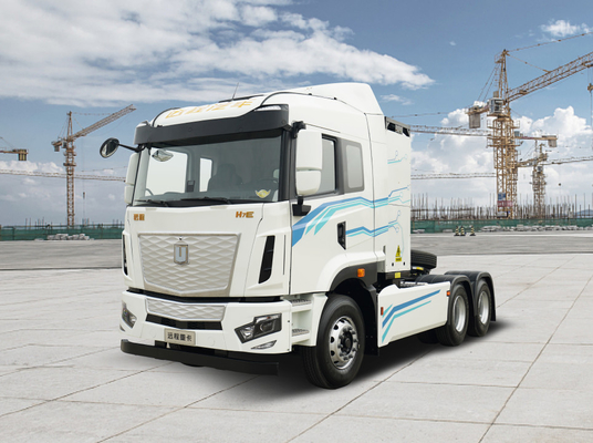 الصين ريموت، الإصدار القياسي H7، CATL423Kwh شحن، 6x4 الجرار الكهربائي النقي للنقل لمسافات قصيرة