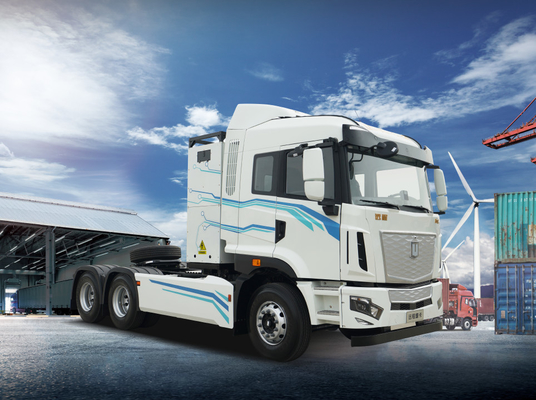 الصين ريموت، الإصدار القياسي H7، CATL423Kwh شحن، 6x4 الجرار الكهربائي النقي للنقل لمسافات قصيرة