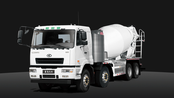 الصين جيلي، النسخة القياسية M7، CATL-350Kwh شحن، 12 متر مكعب، 8x4 شاحنة مزج الاسمنت الكهربائية النقية